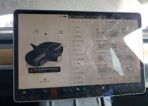 2023 Tesla Model Y из США, поврежденный, VIN 7SAYGDEE7PF748544